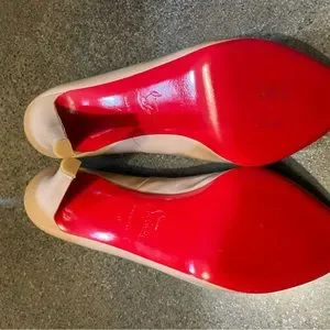 Shoes | New In Box Christian Louboutin 12 Very Prive Nude  display picture 1